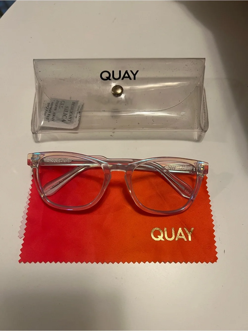 Quay Hardwire mini blue light glasses NEW